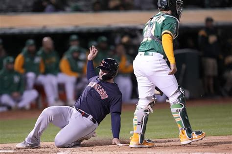 José Ramírez hits go-ahead single in 10th, Guardians top A’s